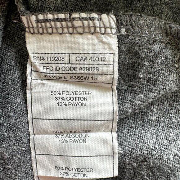 Adidas New York City Football Club NYCFC Soccer Grey Short Sleeve Tee | Size S - Picture 4 of 4